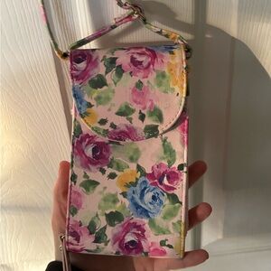 Pink Floral Wallet